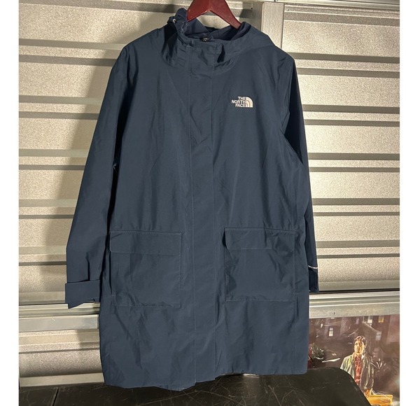 The North Face Jackets & Blazers - The North Face DryVent Rain Jacket Parka Womens XXL Blue Waterproof Gorpcore